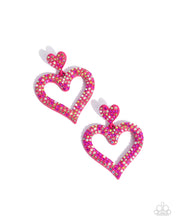 Load image into Gallery viewer, Dazzling Deed Pink Earrings