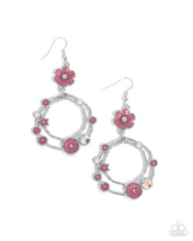 Load image into Gallery viewer, Wreathed Waikiki Pink Earrings