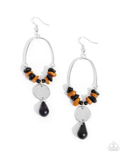 Load image into Gallery viewer, Suspended Santa Fe Black Earrings