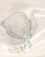 Load image into Gallery viewer, Seize the Sway Blue Earrings