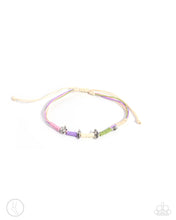 Load image into Gallery viewer, Turtle Task Multi/Purple Anklet