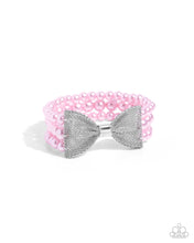 Load image into Gallery viewer, Dapper Dialogue Pink Bracelet