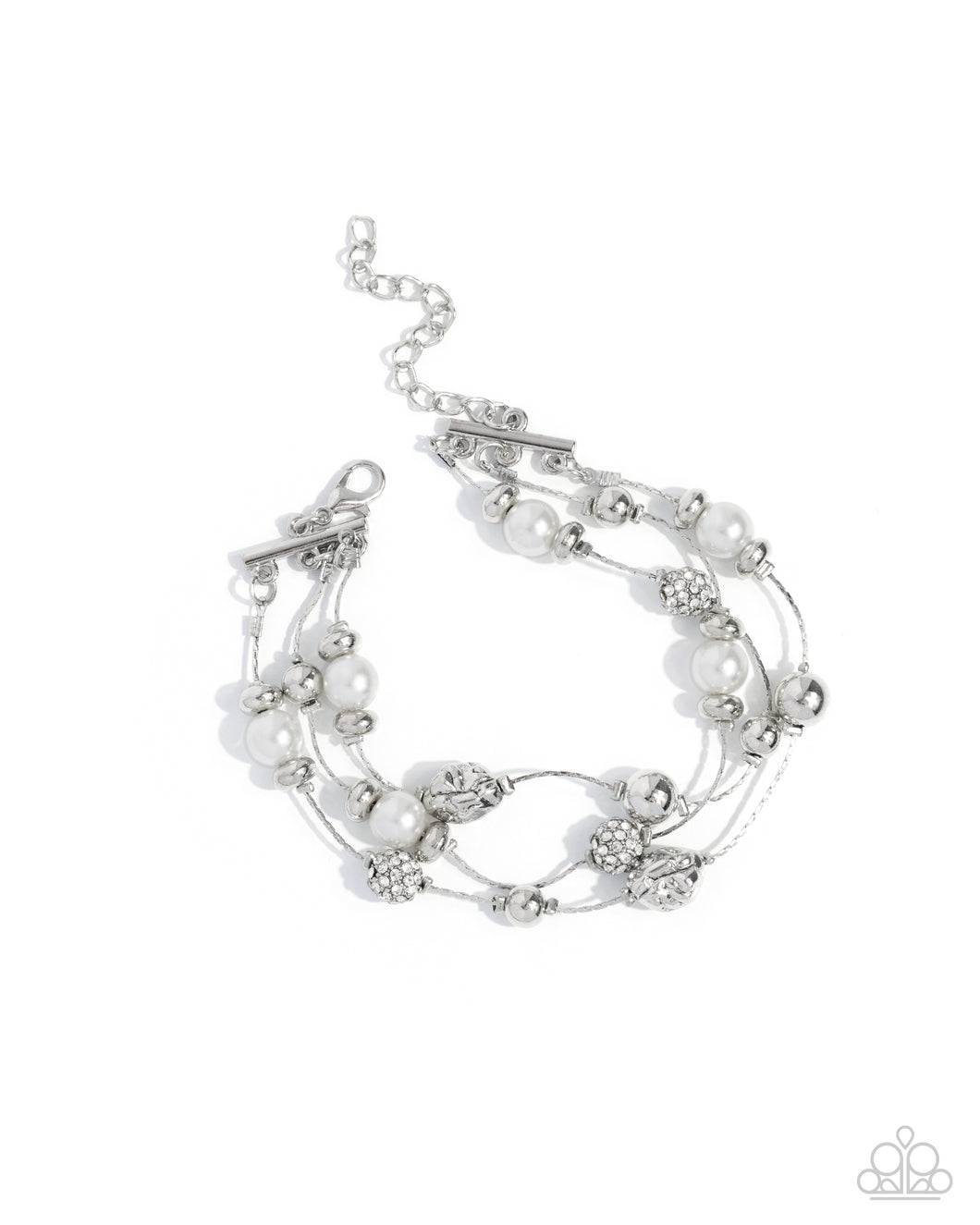 Classy Cruise White Bracelet