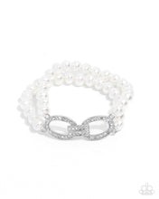 Load image into Gallery viewer, Fancy-Free Fanfare White Bracelet