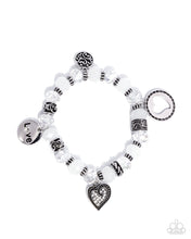 Load image into Gallery viewer, Filigree Finesse White Bracelet