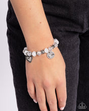 Load image into Gallery viewer, Filigree Finesse White Bracelet
