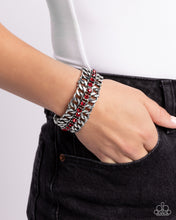 Load image into Gallery viewer, Secure Shimmer Red Bracelet