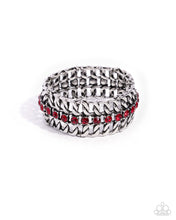 Load image into Gallery viewer, Secure Shimmer Red Bracelet