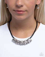 Load image into Gallery viewer, Sprig Shimmer Black Necklace