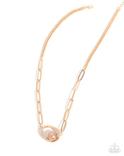 Load image into Gallery viewer, Tilted Tutor Brown Necklace