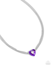 Load image into Gallery viewer, Malibu Infatuation Purple Necklace