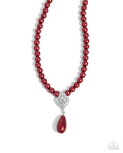 Load image into Gallery viewer, Eternal Elegance Red Necklace