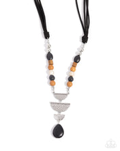 Load image into Gallery viewer, Eclectic Elegance Black Necklace