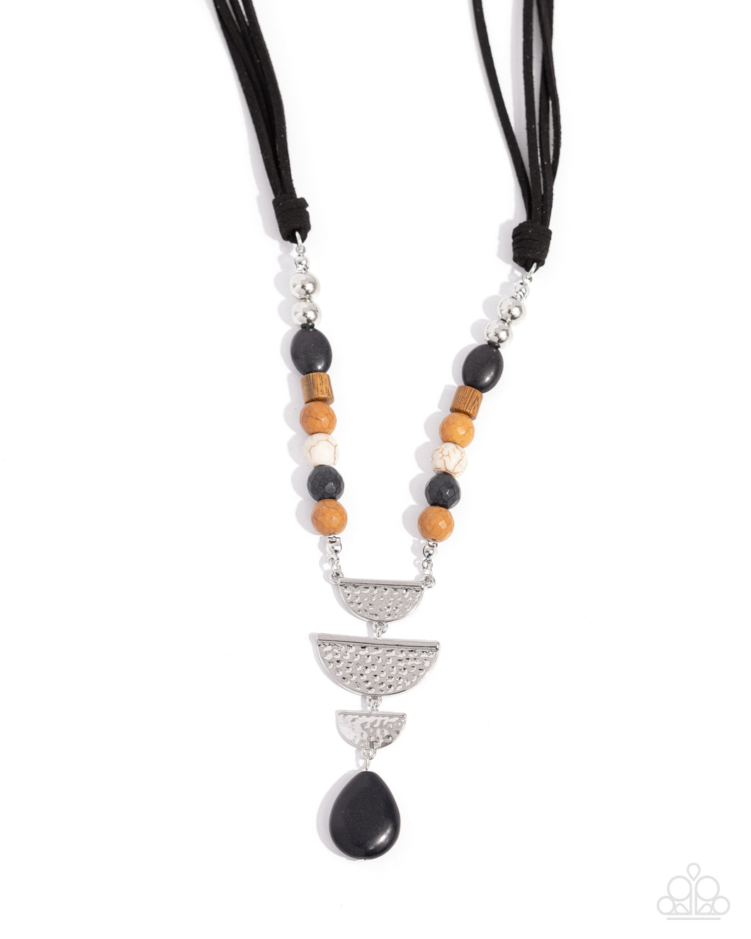 Eclectic Elegance Black Necklace