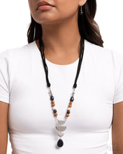 Load image into Gallery viewer, Eclectic Elegance Black Necklace