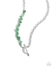 Load image into Gallery viewer, Chiseled Confidence Green Necklace