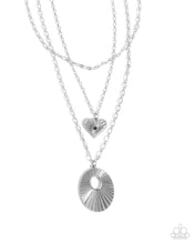 Load image into Gallery viewer, Sunburst Stage Silver Necklace