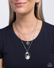 Load image into Gallery viewer, Sunburst Stage Silver Necklace