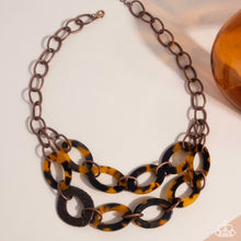 Load image into Gallery viewer, Patterned Presto Copper Necklace