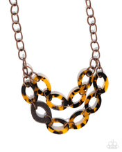 Load image into Gallery viewer, Patterned Presto Copper Necklace