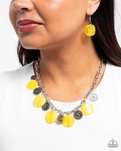 Load image into Gallery viewer, Worthwhile Wheels Yellow Necklace