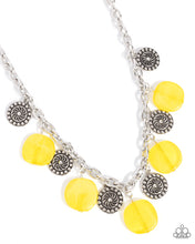 Load image into Gallery viewer, Worthwhile Wheels Yellow Necklace