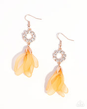 Load image into Gallery viewer, Profuse Petals Rose Gold Earrings