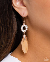 Load image into Gallery viewer, Profuse Petals Rose Gold Earrings