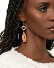 Load image into Gallery viewer, Profuse Petals Rose Gold Earrings