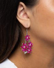 Load image into Gallery viewer, Floral Founder Pink Earrings