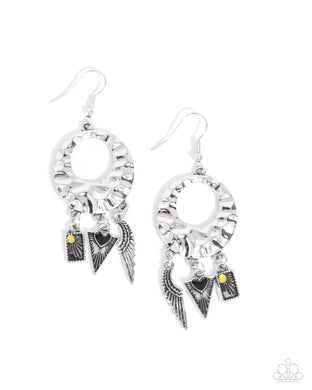 Alternative Angel Black Earrings