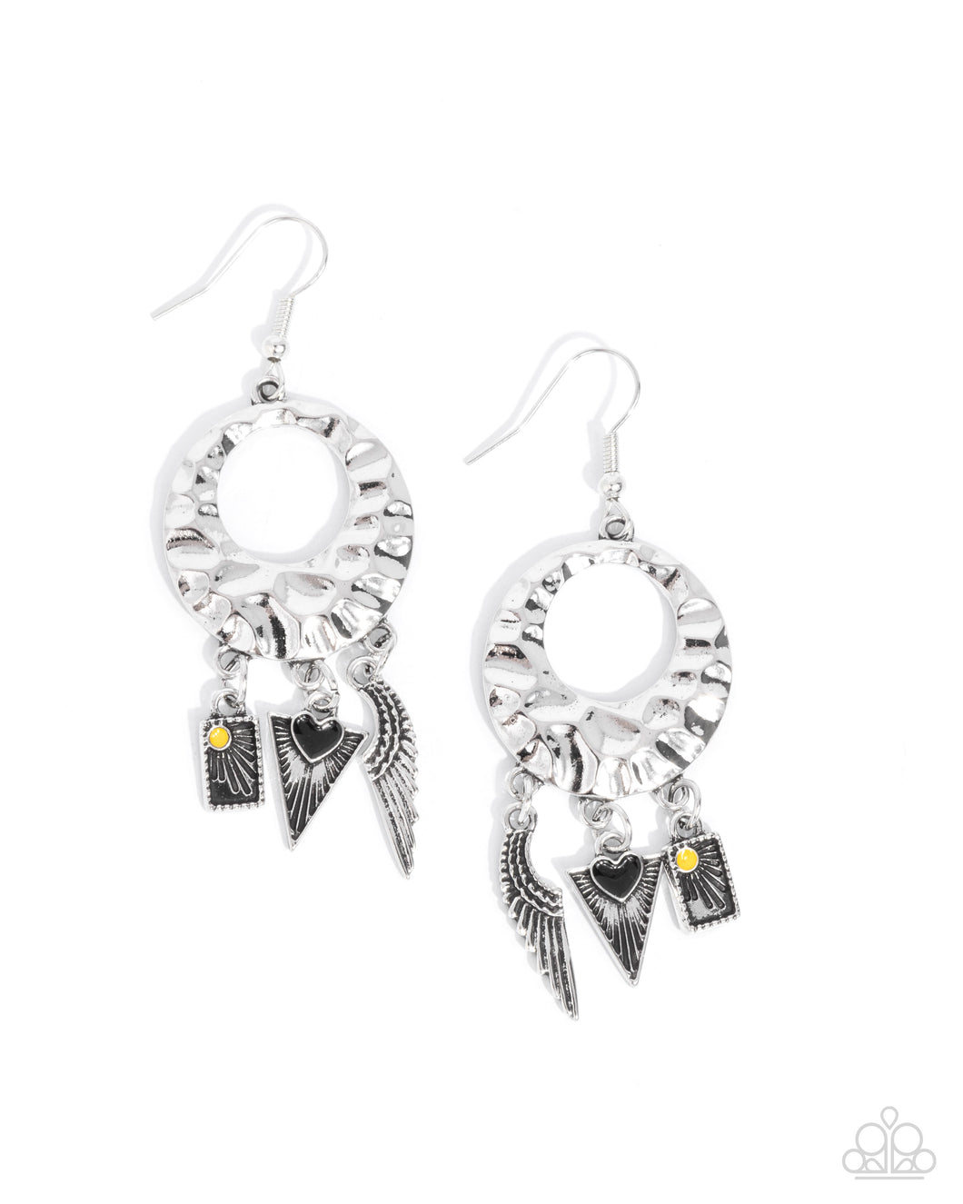 Alternative Angel Black Earrings