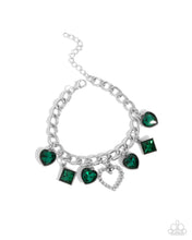 Load image into Gallery viewer, Framed Future Green Bracelet