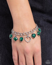 Load image into Gallery viewer, Framed Future Green Bracelet