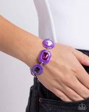 Load image into Gallery viewer, Glazed Guest Purple Bracelet