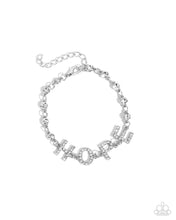 Load image into Gallery viewer, Honorable Hope White Bracelet