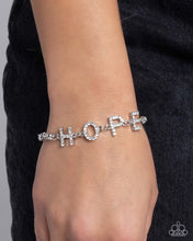 Load image into Gallery viewer, Honorable Hope White Bracelet