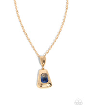 Load image into Gallery viewer, Pendant Promise Blue Necklace