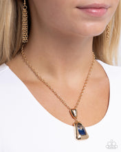 Load image into Gallery viewer, Pendant Promise Blue Necklace