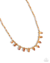 Load image into Gallery viewer, Declaration of Dazzle Orange Necklace