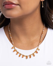 Load image into Gallery viewer, Declaration of Dazzle Orange Necklace
