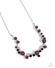 Load image into Gallery viewer, Settled Shimmer Purple Necklace