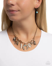 Load image into Gallery viewer, Saloon Girl Gold Necklace