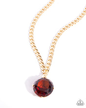 Load image into Gallery viewer, Musings State of Mind Brown Necklace