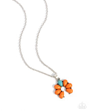 Load image into Gallery viewer, Highland Horseshoe Orange Necklace