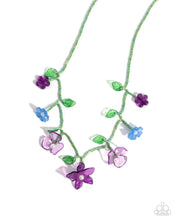 Load image into Gallery viewer, Gourmet Garden Purple Necklace