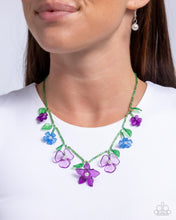 Load image into Gallery viewer, Gourmet Garden Purple Necklace