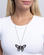 Load image into Gallery viewer, Whimsical Weekday Black Necklace