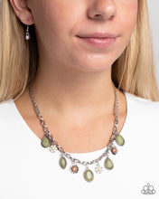 Load image into Gallery viewer, Fancy Finish Green Necklace