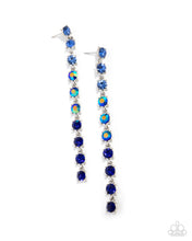 Load image into Gallery viewer, Opulent Ombré Blue Earrings
